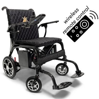 ComfyGo Phoenix Carbon Fiber Electric Wheelchair: Lightweight, Long-Range, Airline Approved