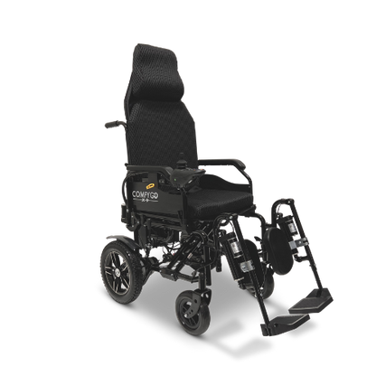 X-9 Remote Controlled Electric Wheelchair, Automatic Reclining Backrest & Lifting Leg Rests