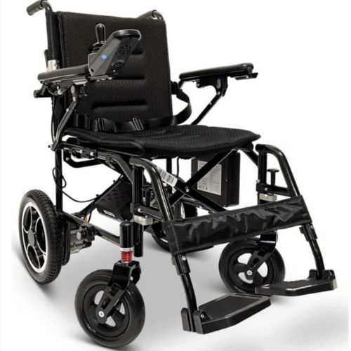 X-7 ComfyGO Lightweight Foldable Electric Wheelchair for Travel