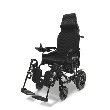 X-9 Remote Controlled Electric Wheelchair, Automatic Reclining Backrest & Lifting Leg Rests