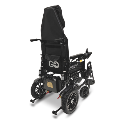 X-9 Remote Controlled Electric Wheelchair, Automatic Reclining Backrest & Lifting Leg Rests