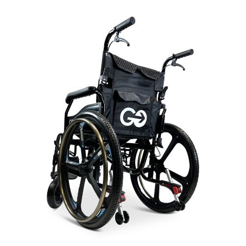 X-1 ComfyGO Lightweight Manual Wheelchair with Quick-Detach Wheels