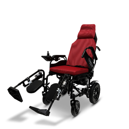 X-9 Remote Controlled Electric Wheelchair, Automatic Reclining Backrest & Lifting Leg Rests