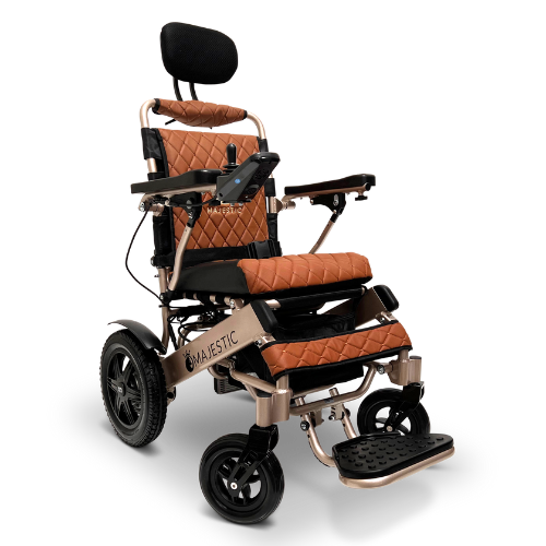 ComfyGo MAJESTIC IQ-9000 Auto Recline Remote Controlled Electric Wheelchair