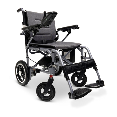 X-7 ComfyGO Lightweight Foldable Electric Wheelchair for Travel