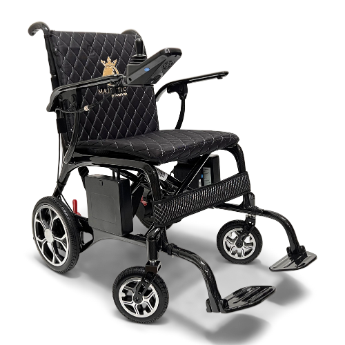 ComfyGo Phoenix Carbon Fiber Electric Wheelchair: Lightweight, Long-Range, Airline Approved