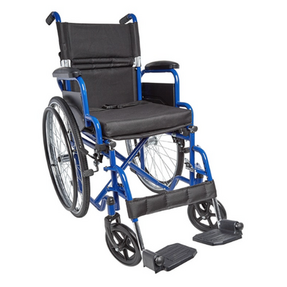 Ziggo 16" Lightweight Pediatric Wheelchair, Blue