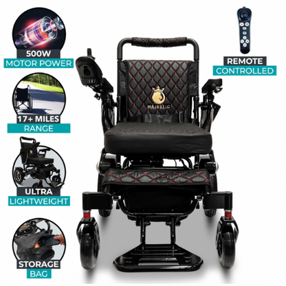 ComfyGO MAJESTIC IQ-7000 Auto Folding Remote Controlled Electric Wheelchair