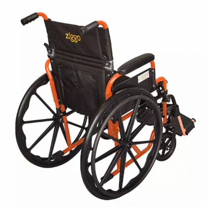 Ziggo 18' Lightweight Pediatric Wheelchair, Black