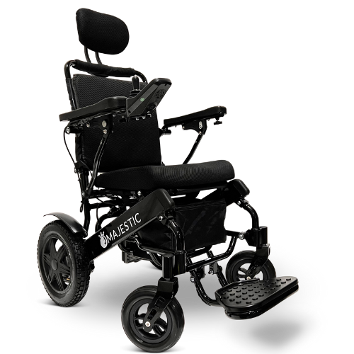 ComfyGo MAJESTIC IQ-9000 Auto Recline Remote Controlled Electric Wheelchair