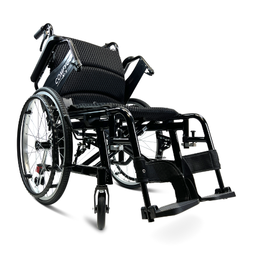 X-1 ComfyGO Lightweight Manual Wheelchair with Quick-Detach Wheels