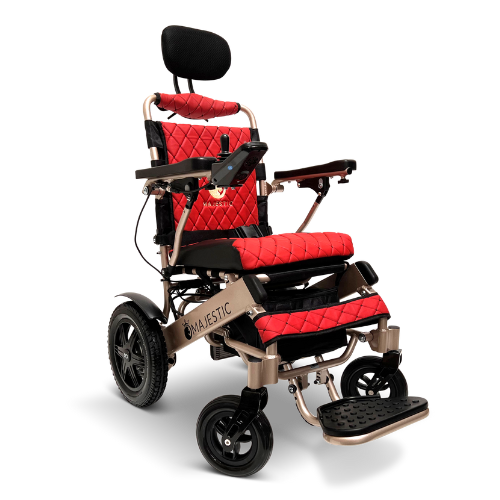 ComfyGo MAJESTIC IQ-9000 Auto Recline Remote Controlled Electric Wheelchair