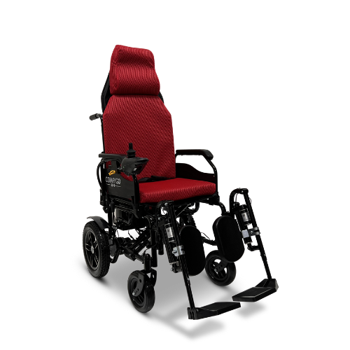 X-9 Remote Controlled Electric Wheelchair, Automatic Reclining Backrest & Lifting Leg Rests