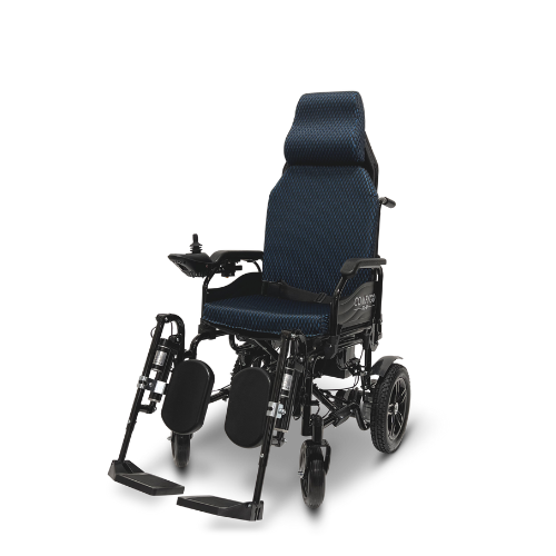 X-9 Remote Controlled Electric Wheelchair, Automatic Reclining Backrest & Lifting Leg Rests