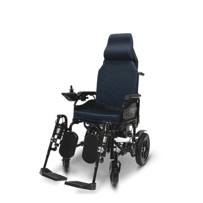 X-9 Remote Controlled Electric Wheelchair, Automatic Reclining Backrest & Lifting Leg Rests