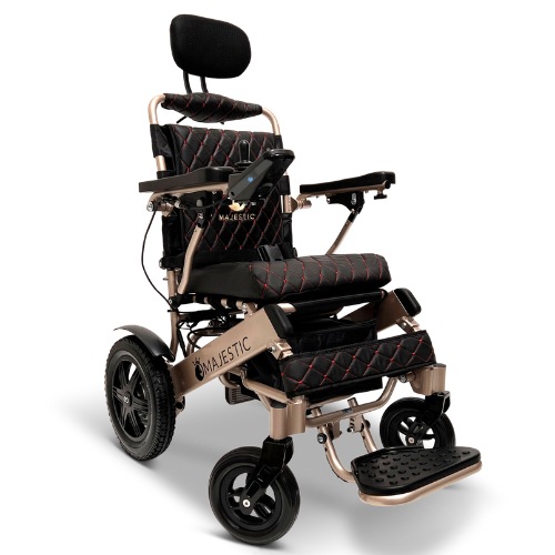 ComfyGo MAJESTIC IQ-9000 Auto Recline Remote Controlled Electric Wheelchair