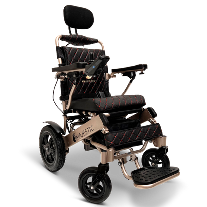 ComfyGo MAJESTIC IQ-9000 Auto Recline Remote Controlled Electric Wheelchair