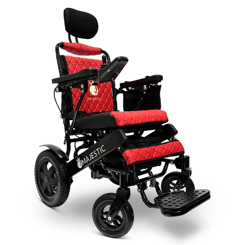 ComfyGo MAJESTIC IQ-9000 Auto Recline Remote Controlled Electric Wheelchair