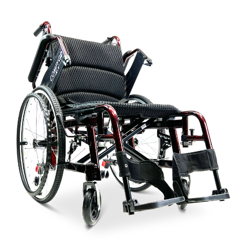 X-1 ComfyGO Lightweight Manual Wheelchair with Quick-Detach Wheels