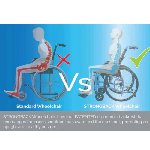 STRONGBACK Comfort : 24 Wheelchair