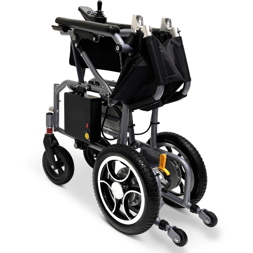 X-7 ComfyGO Lightweight Foldable Electric Wheelchair for Travel