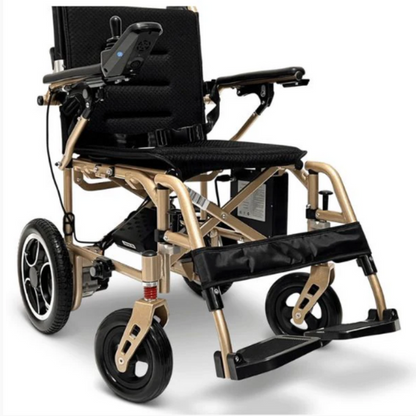 X-7 ComfyGO Lightweight Foldable Electric Wheelchair for Travel